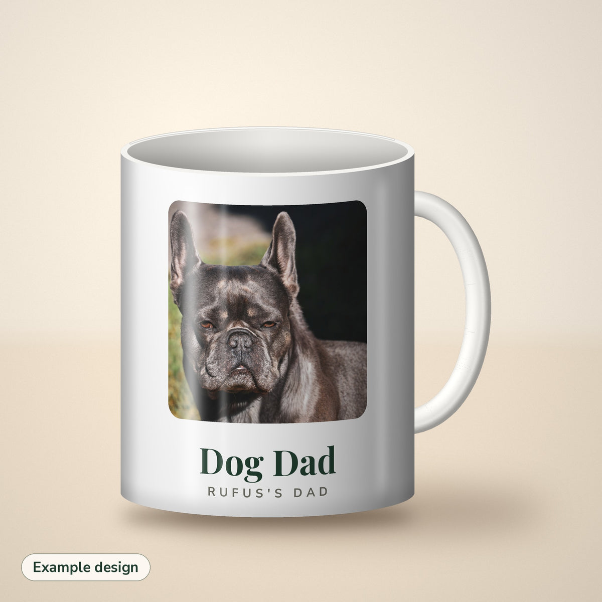 Dog Dad Photo Mug