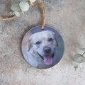 In Loving Memory Dog Photo Ornament